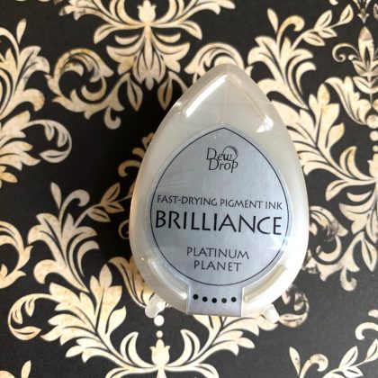 Small ink pad Tsukineko Brilliance Platinum Planet (140007)