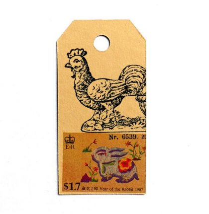 rubber stamp chicken