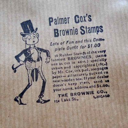 Palmer Cox Brownies rubber stamp MAKIstamps