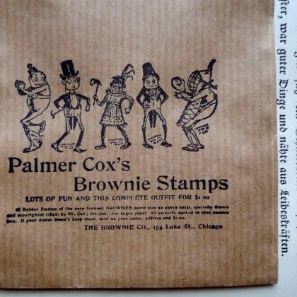 Brownie stamp set makistamps