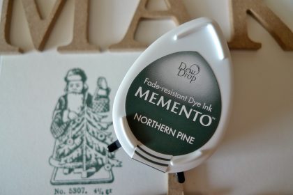 inkpad green northern pine Memento