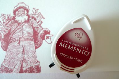 Memento inkpad rhubarb stalk