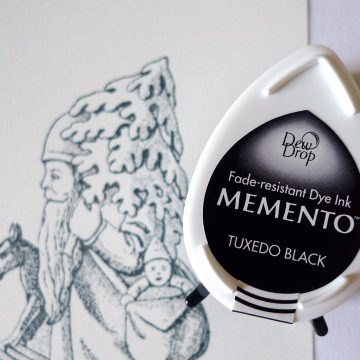 Memento inkpad tuxedo black