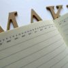 Notizheft DIN A 6 liniert / kariert Stempelzubehör MAKIstamps