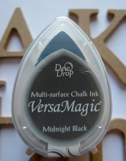 inkpad Tsukineko Versa Magic Midnight Black