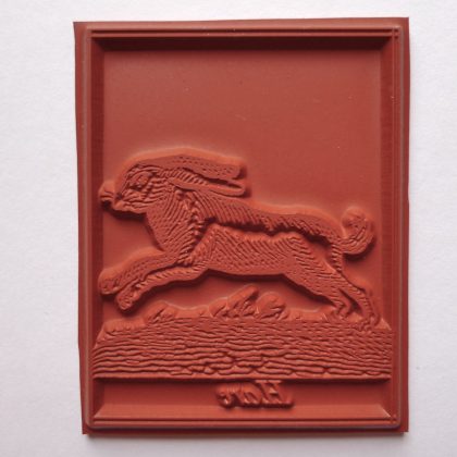 rubber stamp rabbit