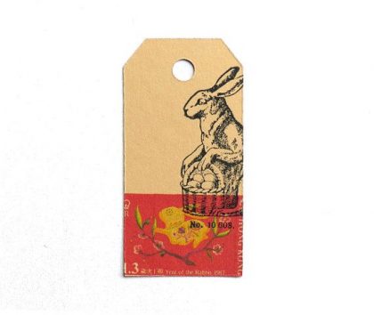 rubber stamp easter bunny