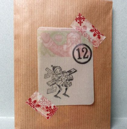 Rubber art stamp Brownie Palmer Cox MAKIstamps