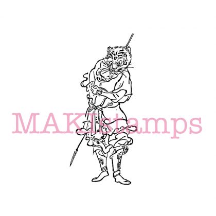 samurai rubber stamp asia