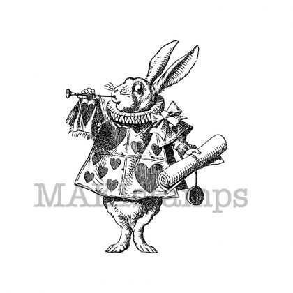 white rabbit herald makistamps