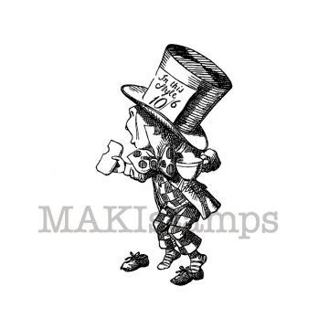 Alice in Wonderland stamp makistamps