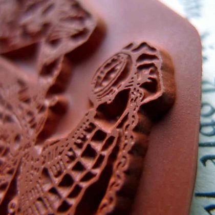 Stempelgummi Motivstempel Alice " Das große weiße Kaninchen " (130101) – Bild 3