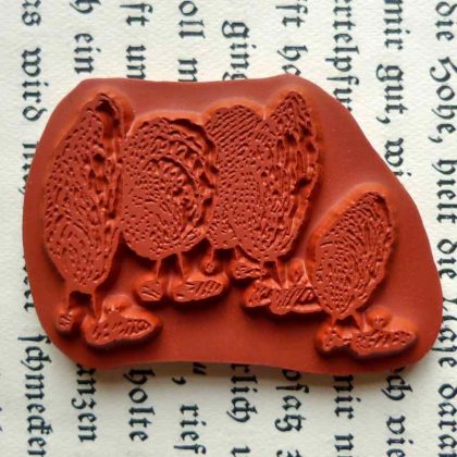 Stempelgummi Motivstempel Austern 2 (130102) – Bild 2
