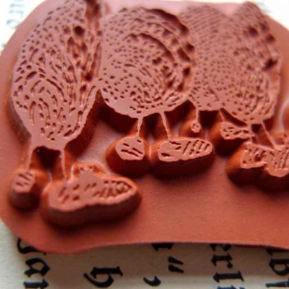 Stempelgummi Motivstempel Austern 2 (130102) – Bild 3