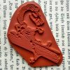 Stempelgummi Alice im Wunderland Weißer Ritter (130118) – Bild 2