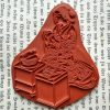 Bento Stempel Geisha beim Essen / Stempelgummi (130201) – Bild 2