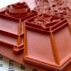 Bento Stempel Geisha beim Essen / Stempelgummi (130201) – Bild 3