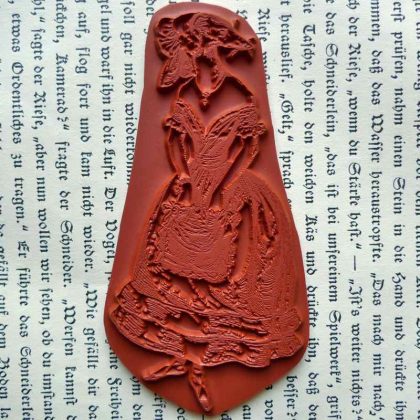 Weasel rubber stamp makistamps