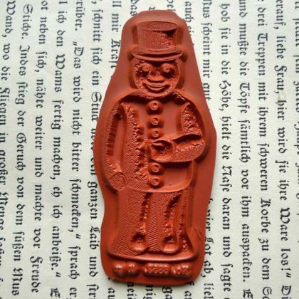Winterstempel Schneemann / Stempelgummi Winter (130507) – Bild 2