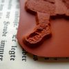 Weihnachtsmann mit Geschenken / Stempelgummi  Weihnachtsmann (130512) – Bild 3
