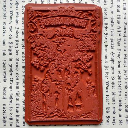 Hochzeit Stempel / Breviarium der Ehe / Stempelgummi (130601) – Bild 2