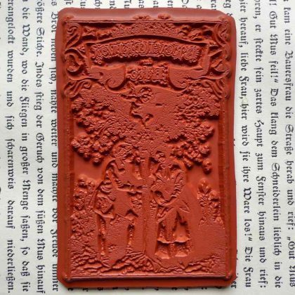 Breviary of marriage rubber stamp makistamps