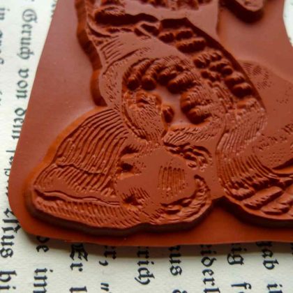 Katzenstempel Katze als Doktor / Stempelgummi (130609) – Bild 3
