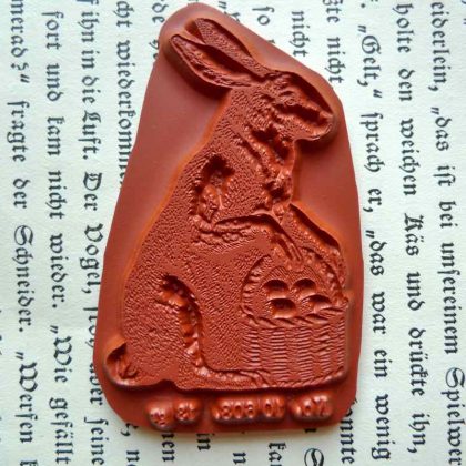 Hase Stempel Osterhase unmontierter Stempel