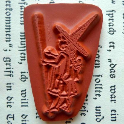 Stempelgummi Hexenstempel Brownie Hexe (130714) – Bild 2