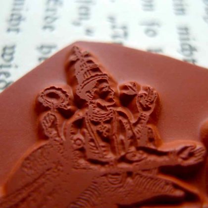 Indischer Elephant / Stempelgummi (130803) – Bild 3