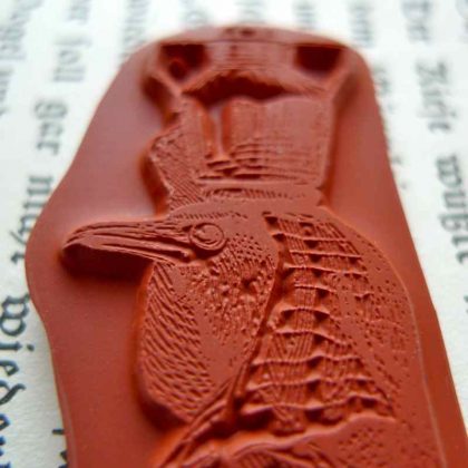Stempel Vogel in ägyptischer Tracht (130805) – Bild 3