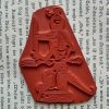 Krokodil Stempel / Einladungsstempel ägyptisches Nil Krokodil bereit zum Essen (130813) – Bild 2
