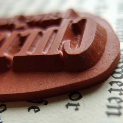 Weihnachtsstempel Christmas Candies Text / Stempelgummi (130901) – Bild 3