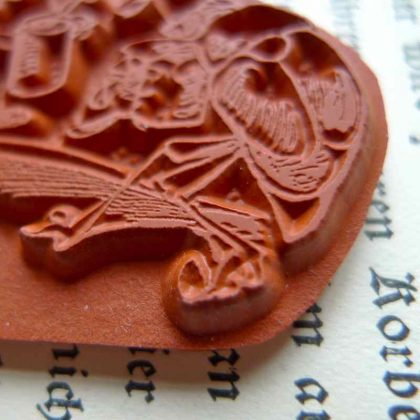 Bug rubber stamp makistamps