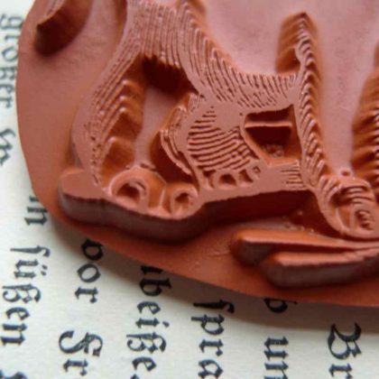 Elephant rubber stamp makistamps