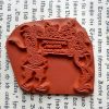 Stempelgummi Brownies mit Puppen superior dolls hand made - unmontiertes Stempelgummi oder auf Haftschaum (131111) – Bild 2