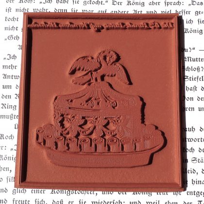 Craft rubber art stamp