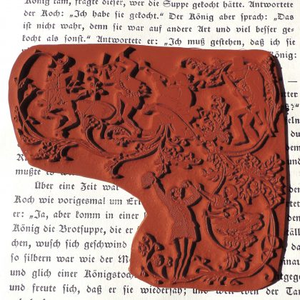 Weinfest / Party Weinranke / Stempel Wein / Stempelgummi (140112) – Bild 2