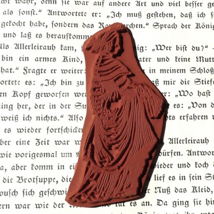 Medieval rubber stamp