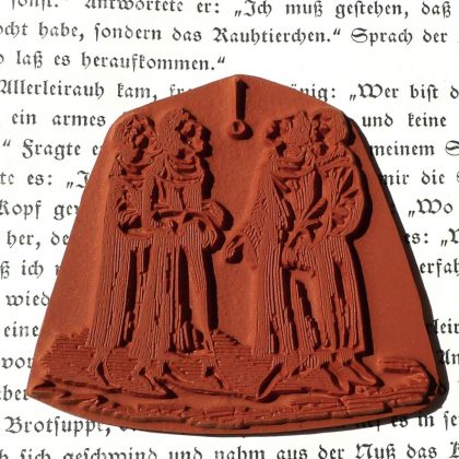Medieval rubber stamp MAKIstamps