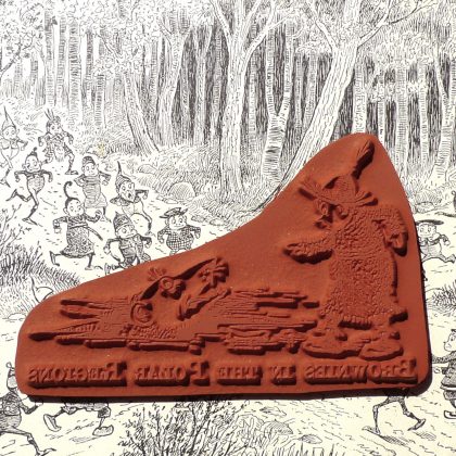 Rubber art stamp Brownie Palmer Cox MAKIstamps