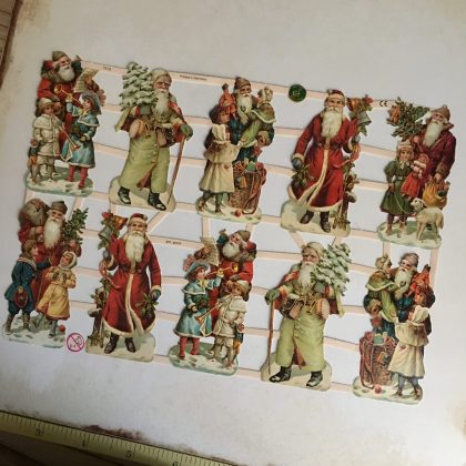Paper scraps german vintage style / Christmas 5 (170012)