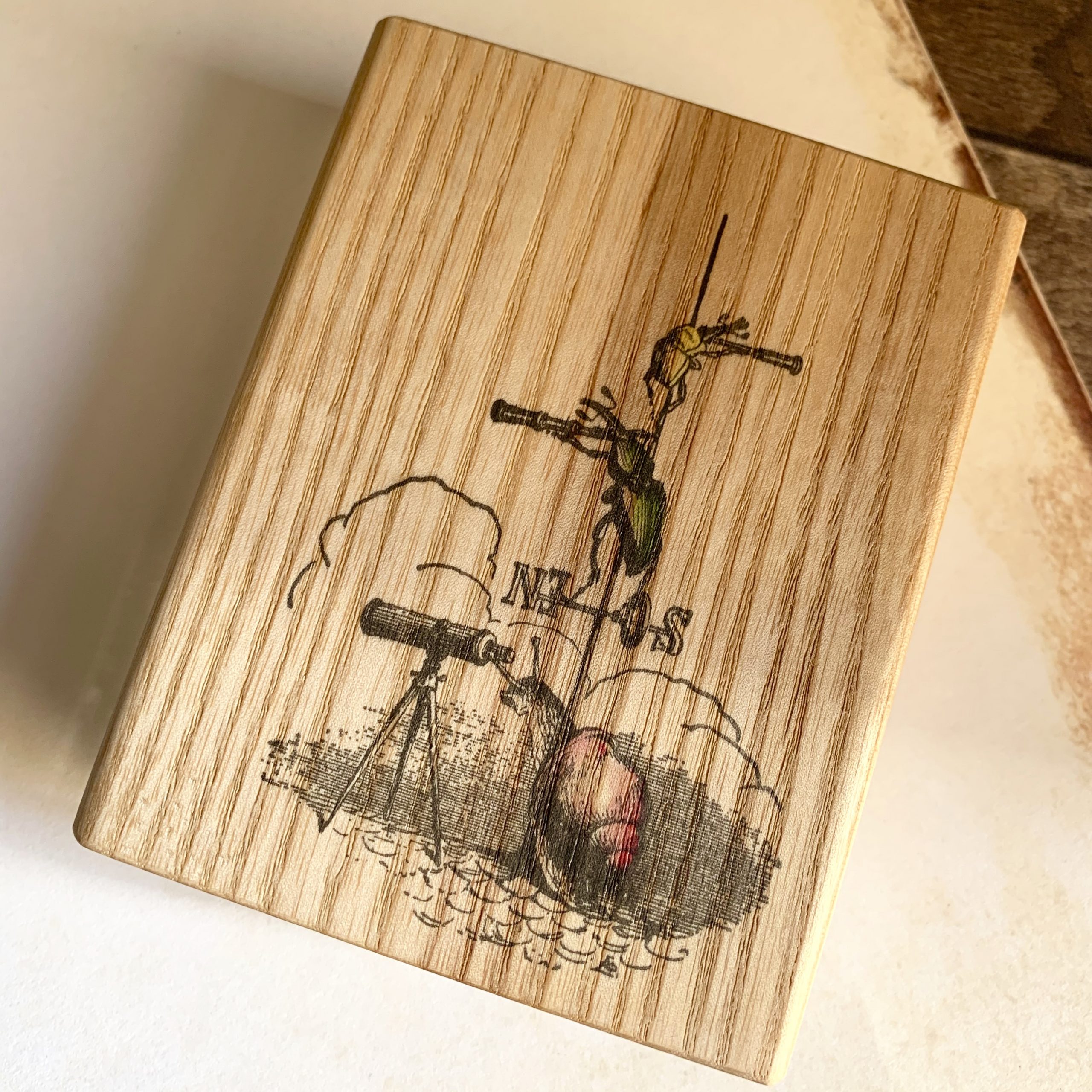 MAKIblock acrylic block for cling stamps MAKIstamps