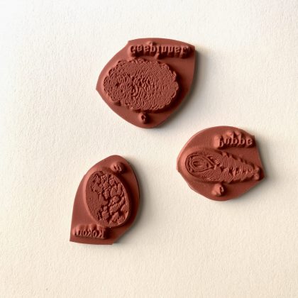 Three tiny stamps complementing our butterfly collection (200318) - Image 2