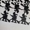Dresden cardboard vintage style paper dies little Halloween witches (170036) - Image 2