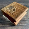 Kleiner MAKIblock Stempelblock aus Hamburger Apfel Holz und Acryl 60 x 60 x 30 mm mit Griffmulde (200000-1) – Bild 3