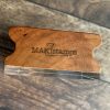 Kleiner MAKIblock Stempelblock aus Hamburger Apfel Holz und Acryl 60 x 60 x 30 mm mit Griffmulde (200000-1) – Bild 5