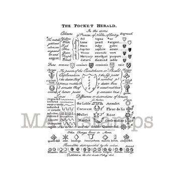 Heraldik Stempel / Taschen Wappenkunde  (150701)