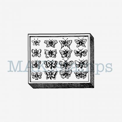 butterfly stamp MAKIstamps
