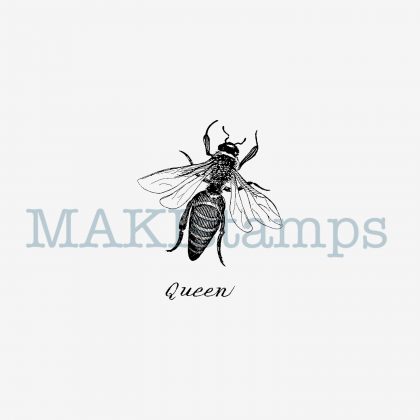 Bee rubber stamp MAKIstamps